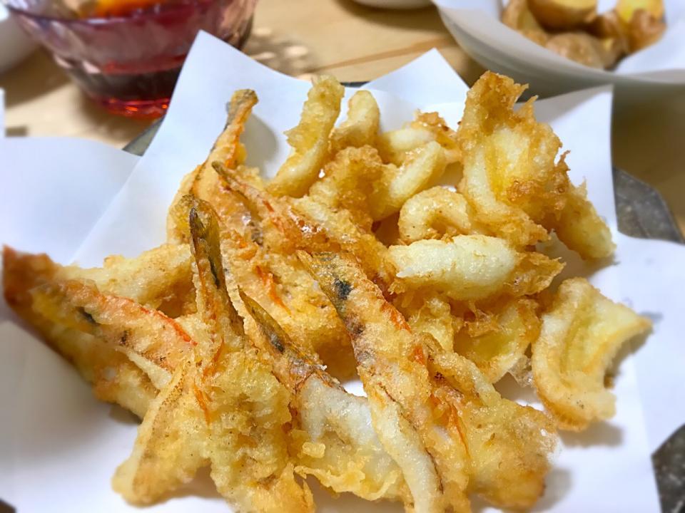 カワハギとトラギスの天ぷら Kenji Suzuki Snapdish スナップディッシュ Id Ktyt8a