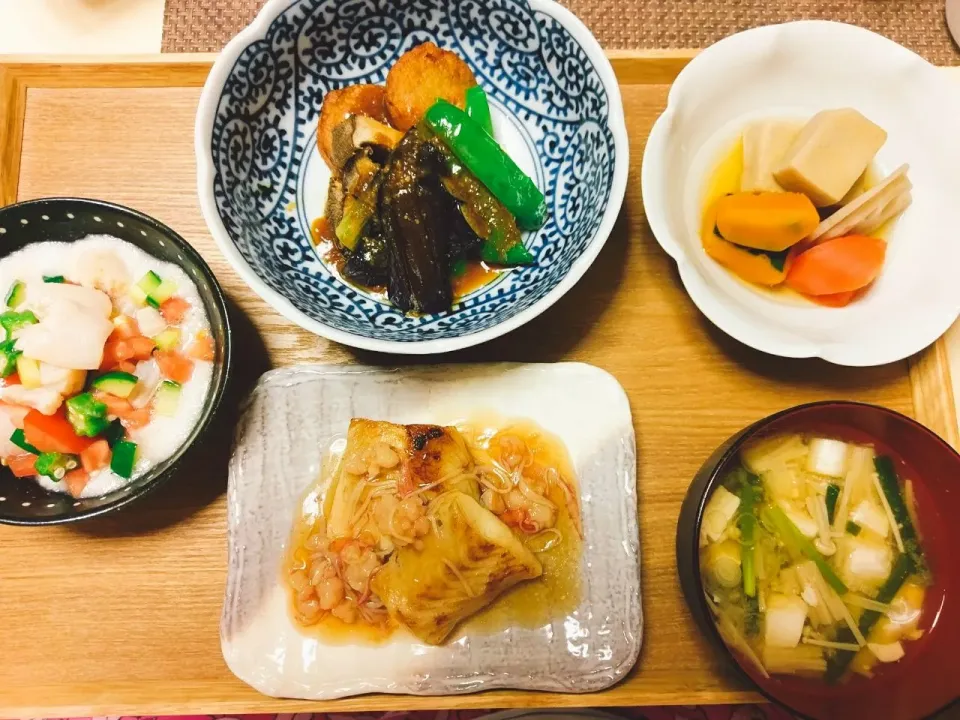 Snapdishの料理写真:我が家の晩ごはん|vege食堂さん