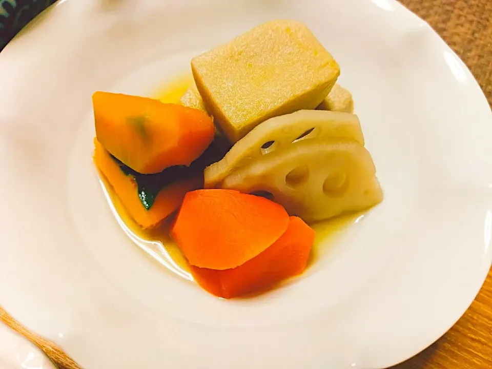 高野豆腐と野菜の煮物|vege食堂さん