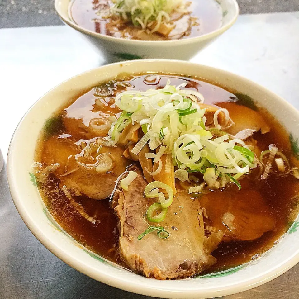 チャーシュー麺 中華そば  若葉/東京/築地市場|ガク魁‼︎男飯さん