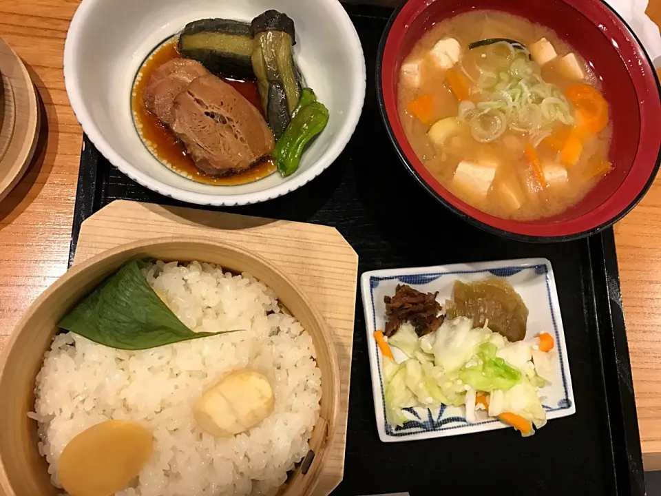 栗おこわ定食|じゅんママさん