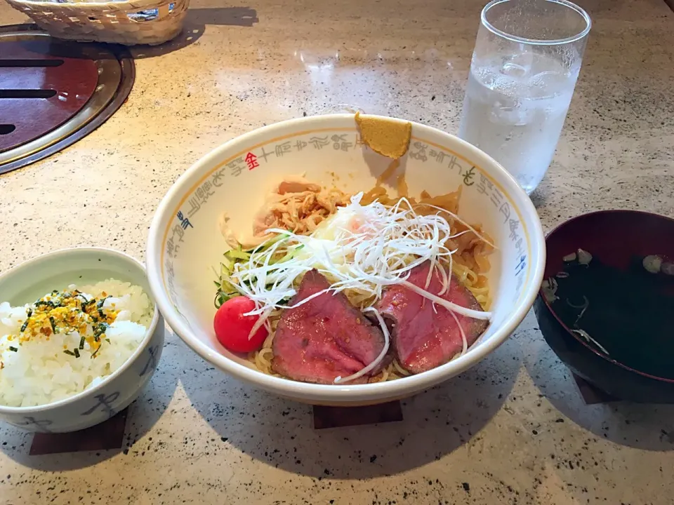 黒毛和牛ごま味噌冷やしラーメン|Junko Tominagaさん