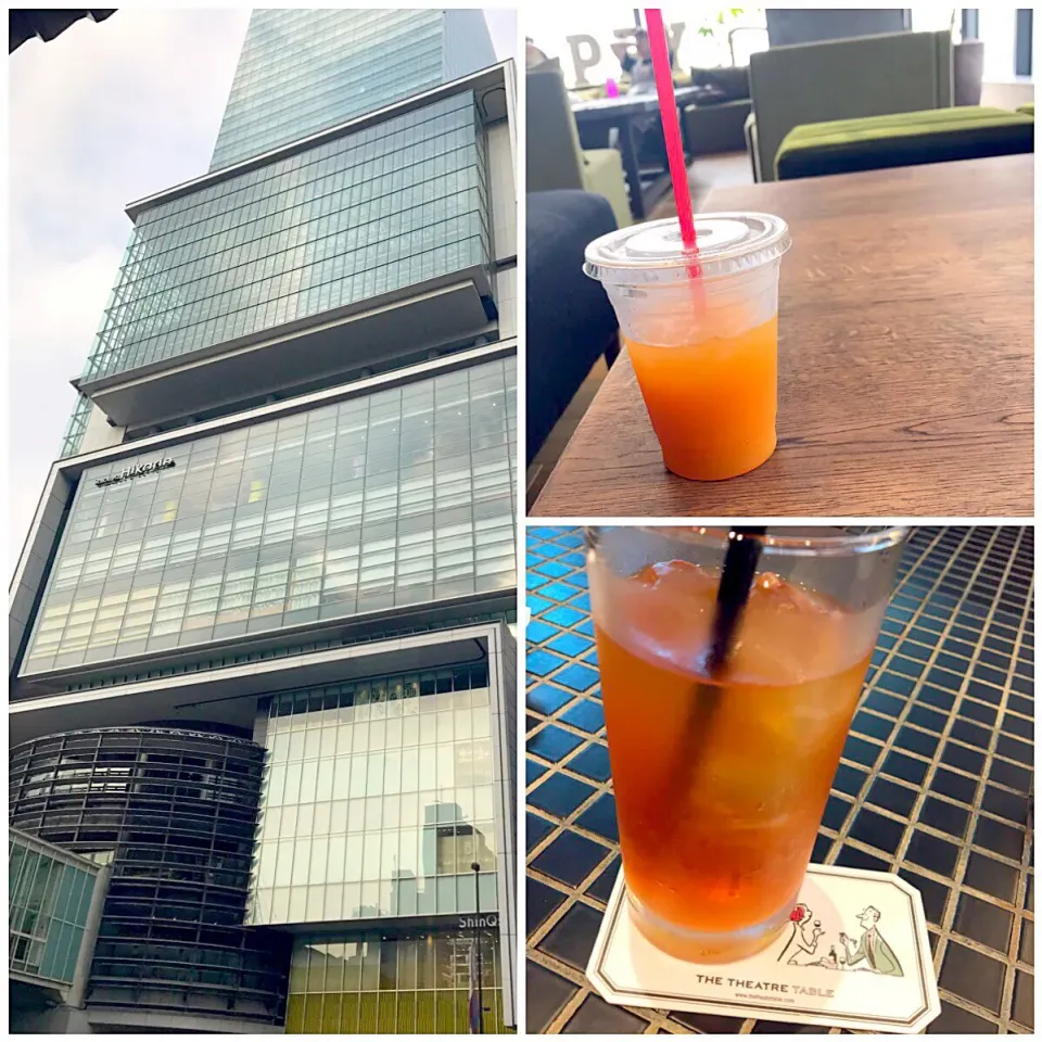 Snapdishの料理写真:Vitamin Juice&Iced Earl Grey tea✨ﾋﾞﾀﾐﾝｼﾞｭｰｽ27F&ｱｰﾙｸﾞﾚｲ11F|🌈Ami🍻さん