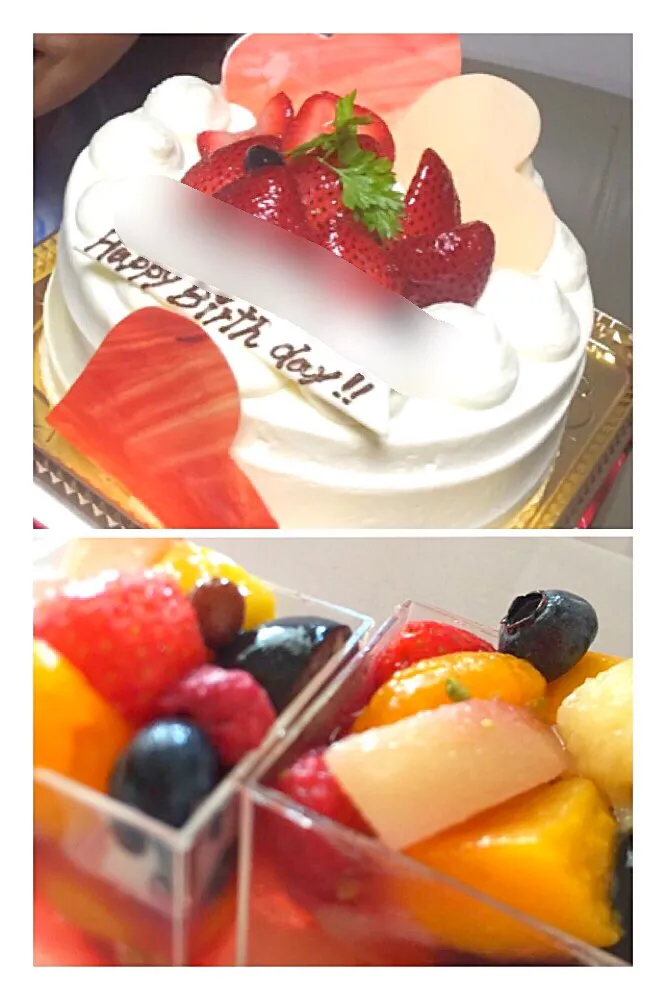 #デコレーションケーキ#誕生日|なおさん