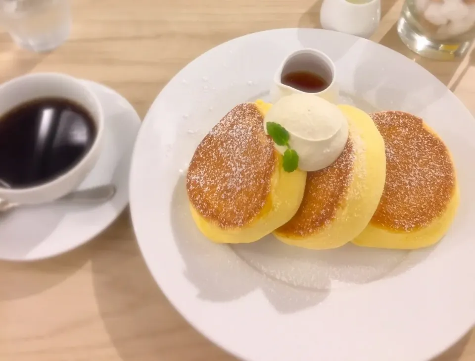 🍽幸せのパンケーキ🥞|りーりさん