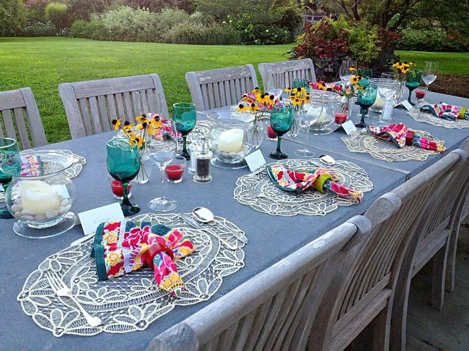 Snapdishの料理写真:Outdoor Dining #party #tablescape #partytable|🌺IAnneさん