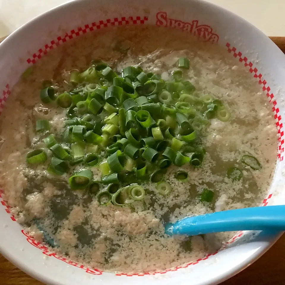 Snapdishの料理写真:雲たま寒天ラーメン(◍•ڡ•◍)❤|いつみさん