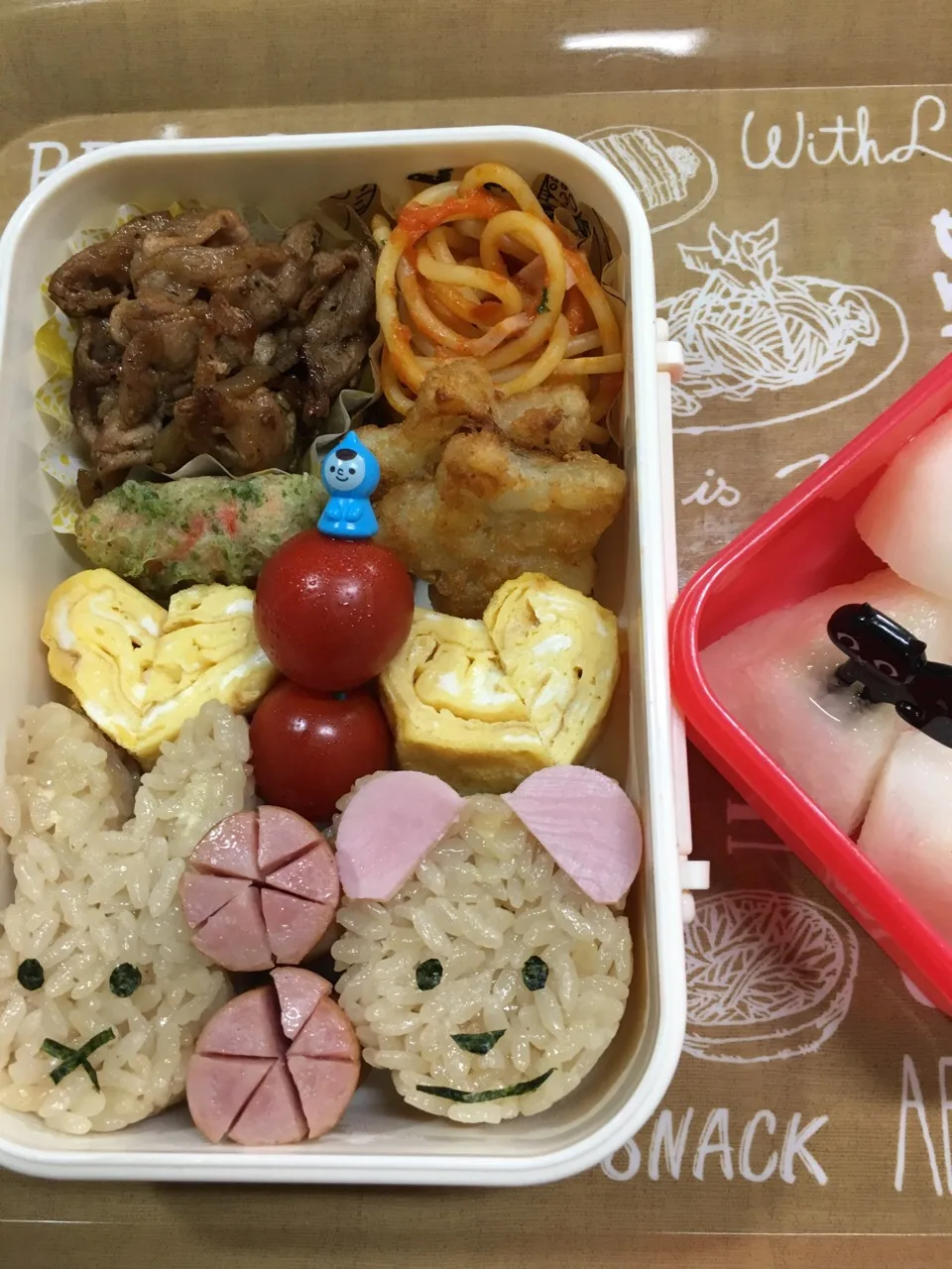 夏休み2017学童弁当 茶飯のうさくま 焼肉弁当
#夏休み #夏休みお弁当 #お弁当 #学童弁当 #うさくま#うさぎ#くま#茶飯#焼肉弁当|こむぎさん