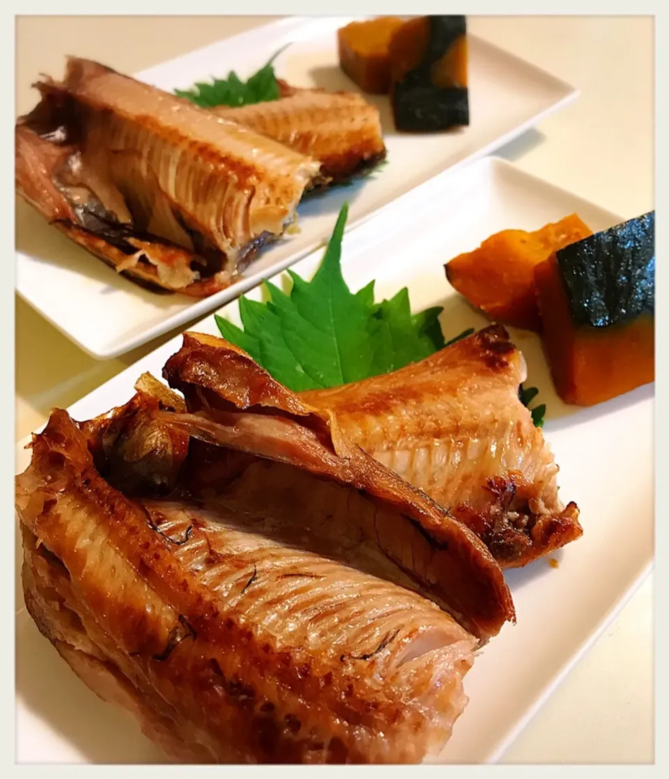 Snapdishの料理写真:ホッケ。Grilled Atka Mackerel|toyamadaさん