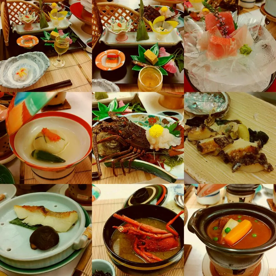 堂ヶ島ニュー銀水のディナー🍴
Dinner at Dougashima new ginsui|Kashimanakitchenさん