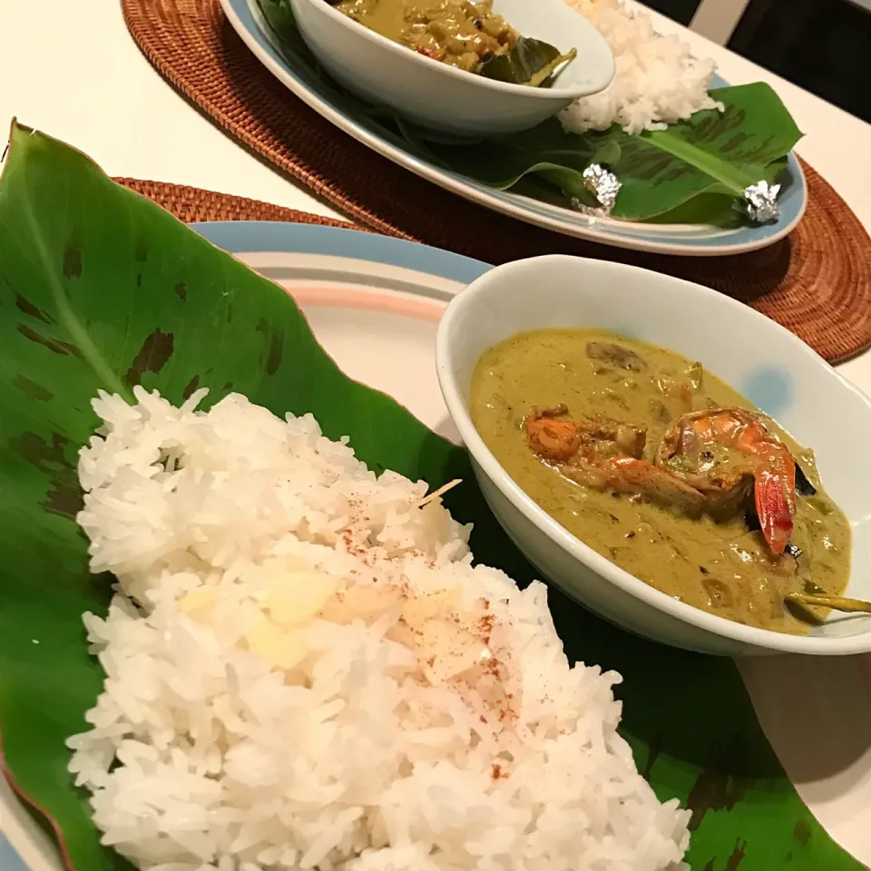 Snapdishの料理写真:スリランカエビカレー🍛|Hironobuさん