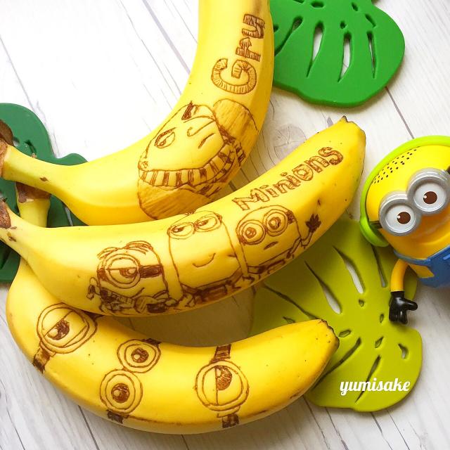 ミニオンズ バナナアート Yumisake Snapdish スナップディッシュ Id Gc5cga