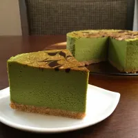 テリーヌ風抹茶チーズケーキ🍵|ぁゃʕ •́؈•̀ ₎*＊さん