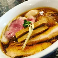 Snapdishの料理写真:ミシュラン3年連続鶏ラーメン|一輝さん