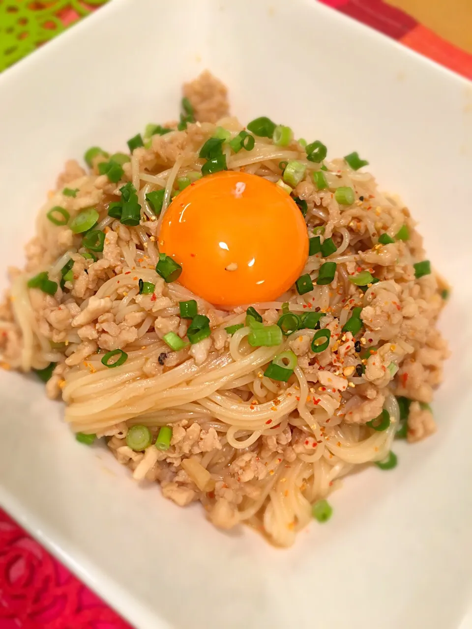 ピリ辛油そば風そうめん|アリエッティさん