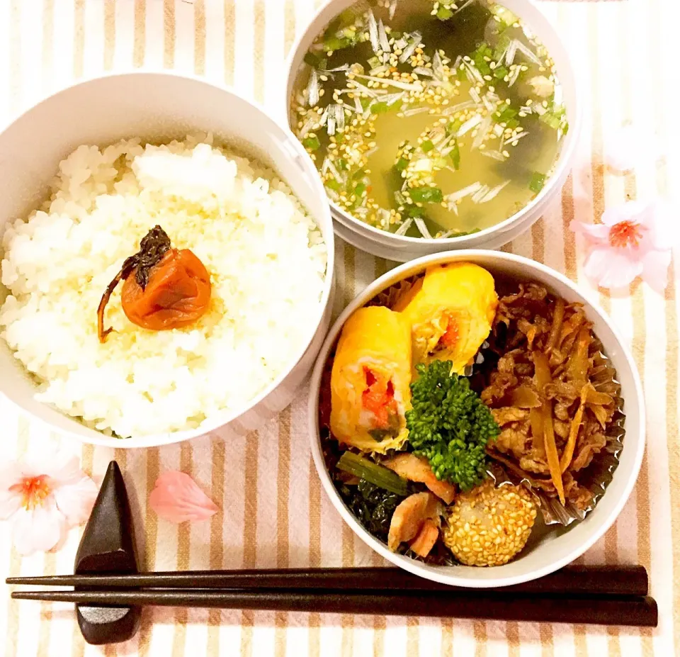 Snapdishの料理写真:夫弁当🍱|ままちゃん❁︎さん