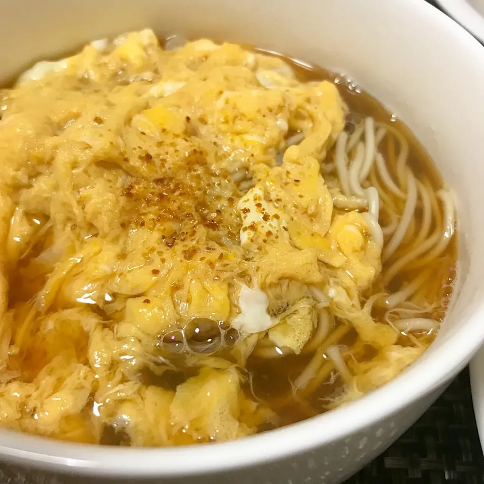 卵とじ白石温麺
#晩ごはん #単身赴任飯|Koichi GOGOさん