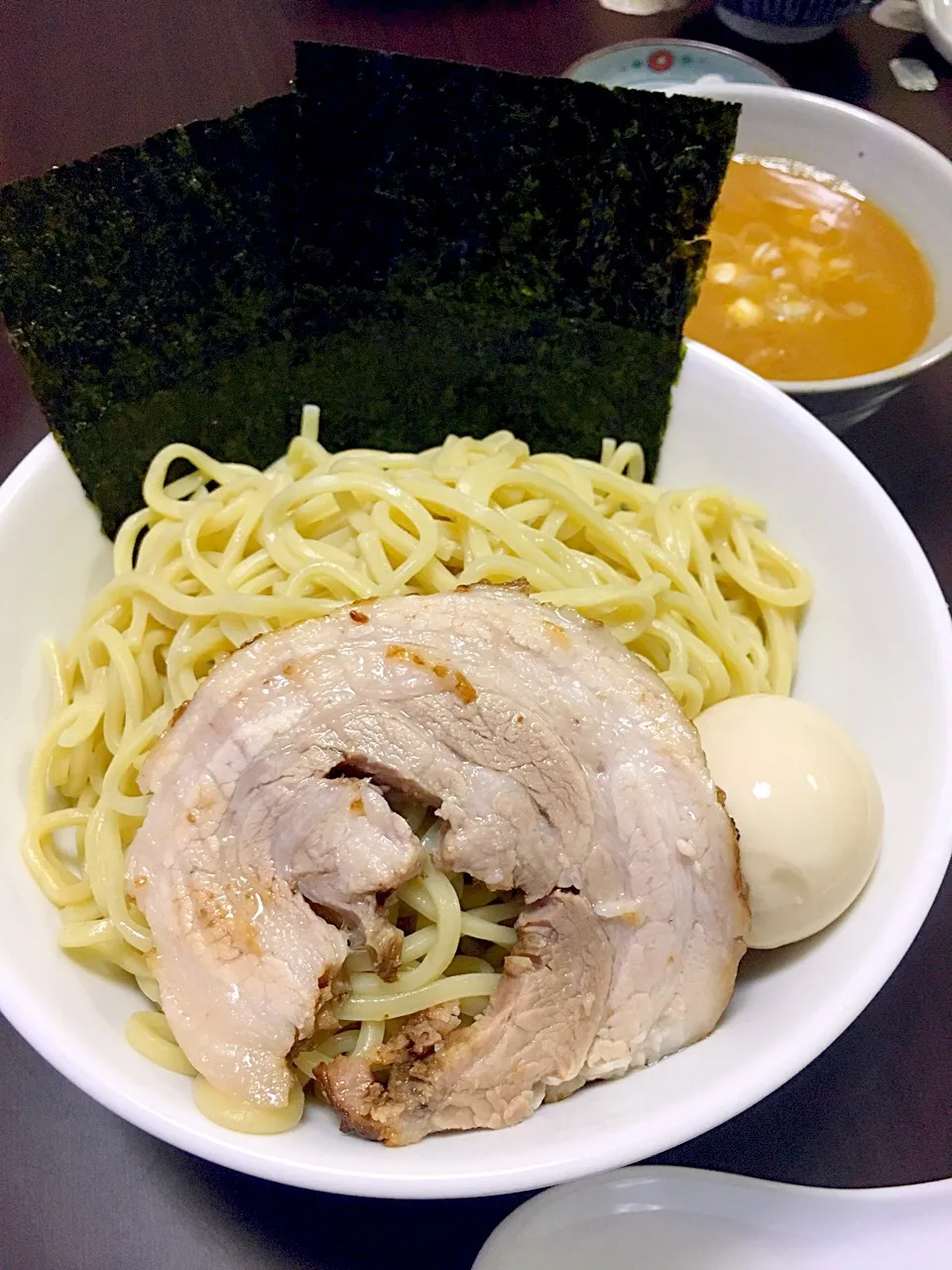 お取り寄せ バッソドリルマンのつけ麺♡ 手作り焼豚乗せ|yumikoさん