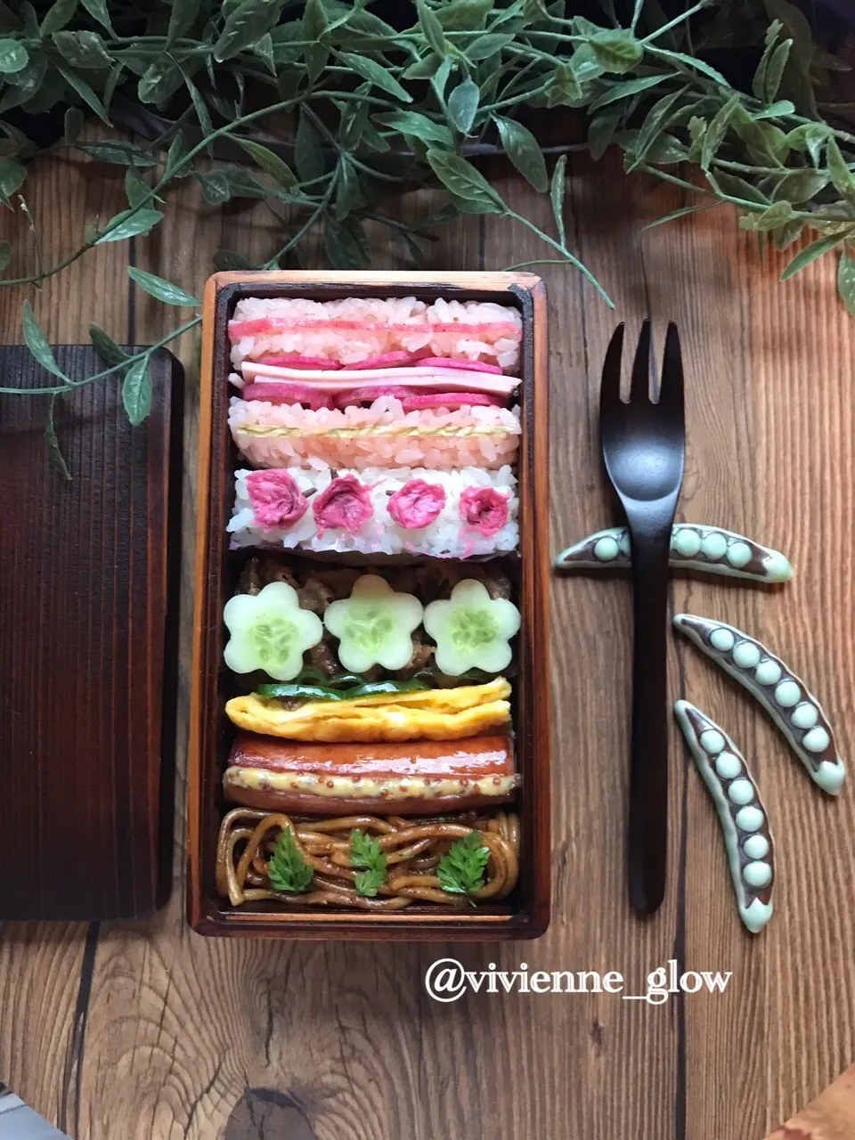 Snapdishの料理写真:ライスサンド弁当|vivienne_glowさん