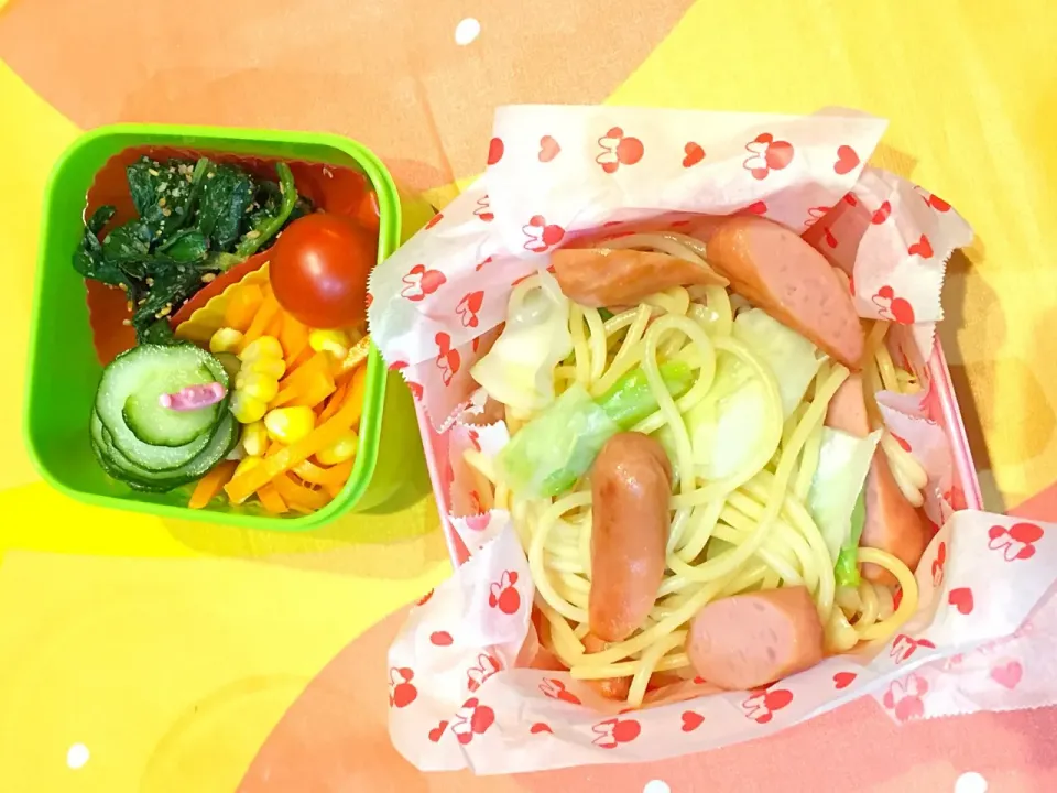 Snapdishの料理写真:8/23#小学生弁当|なかみほさん