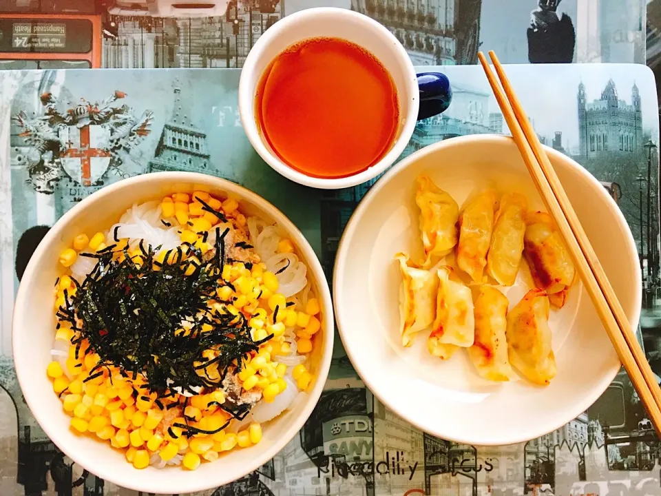 台風の日の昼ごはん|キノコ🍄さん