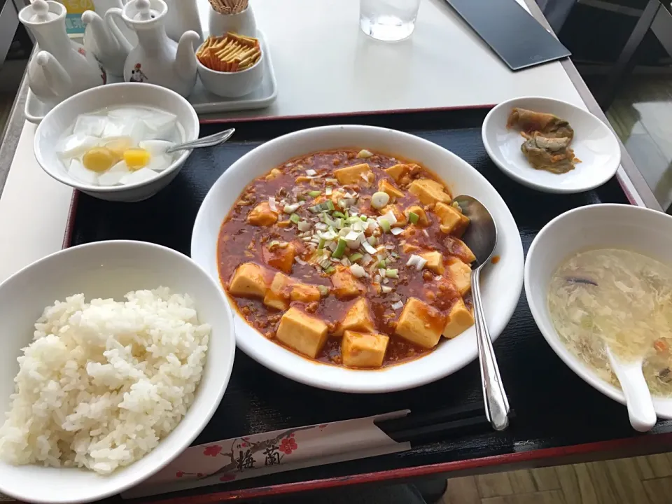 麻婆豆腐セット|純さん