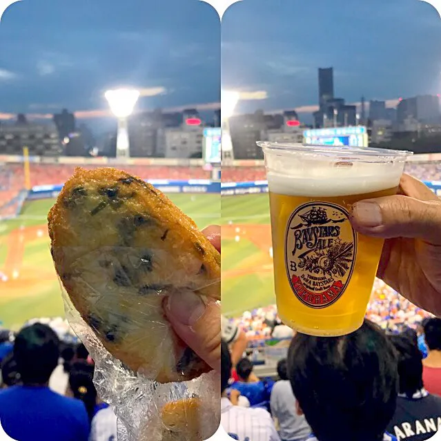 横浜スタジアムDE🏟 広島カープ呑んでもやる⚾️！ベイスターズビール|シュトママさん