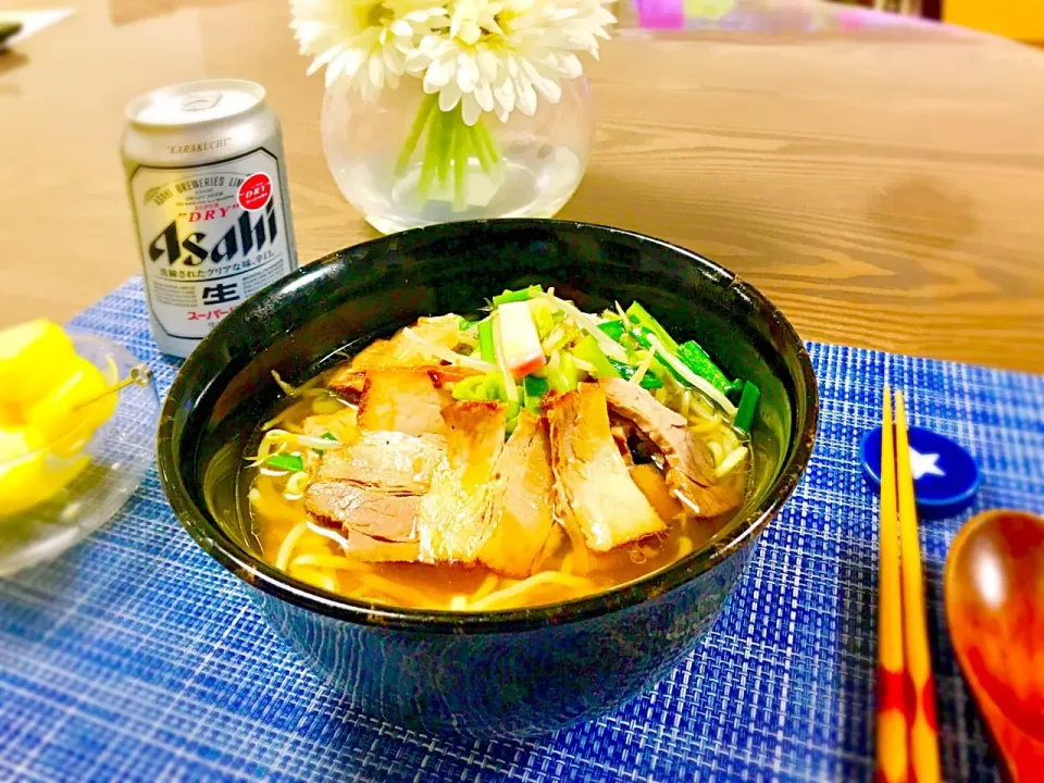 残り野菜でチャーシュータンメン🍜|わっちんさん