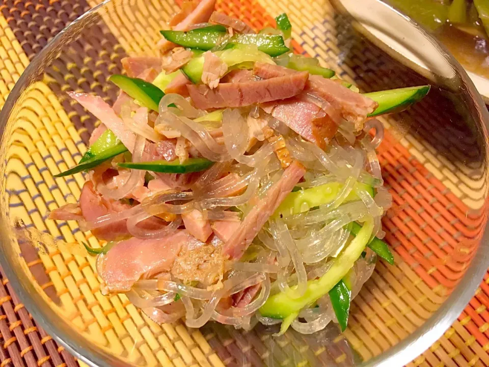 春雨の中華風サラダ|あんなさん