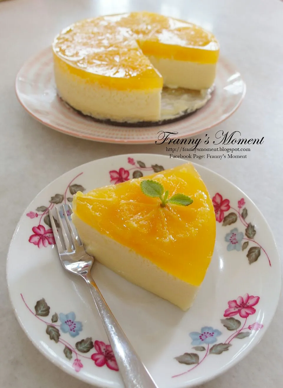 Orange mousse cake|Frannyさん