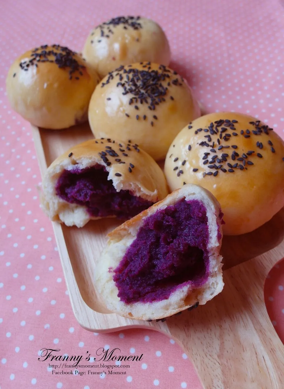 Purple sweet potato bun|Frannyさん