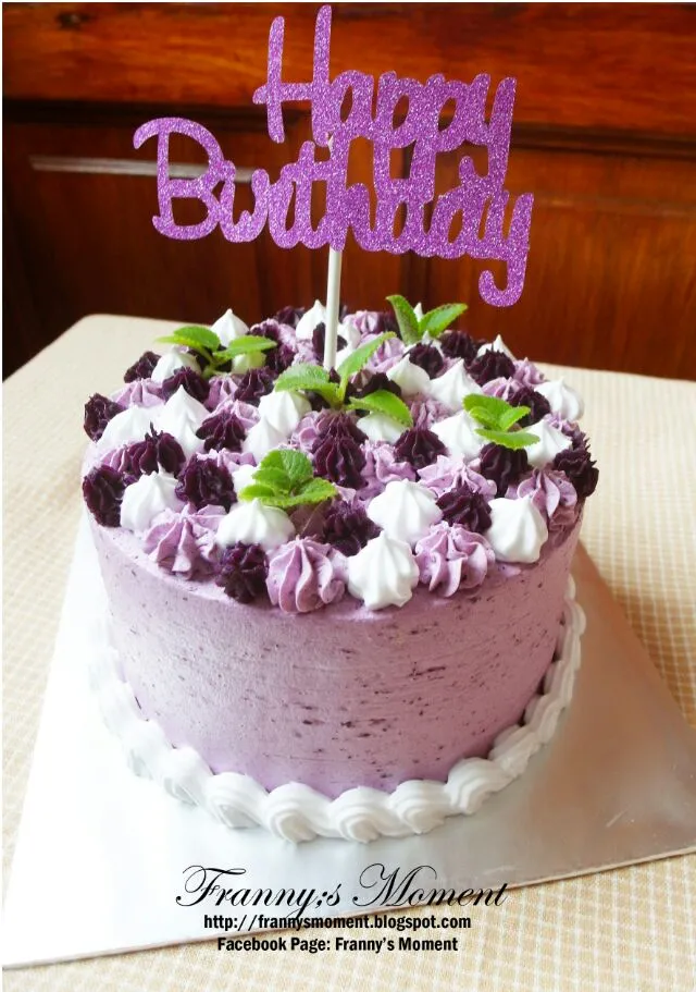 Purple sweet potato cake|Frannyさん