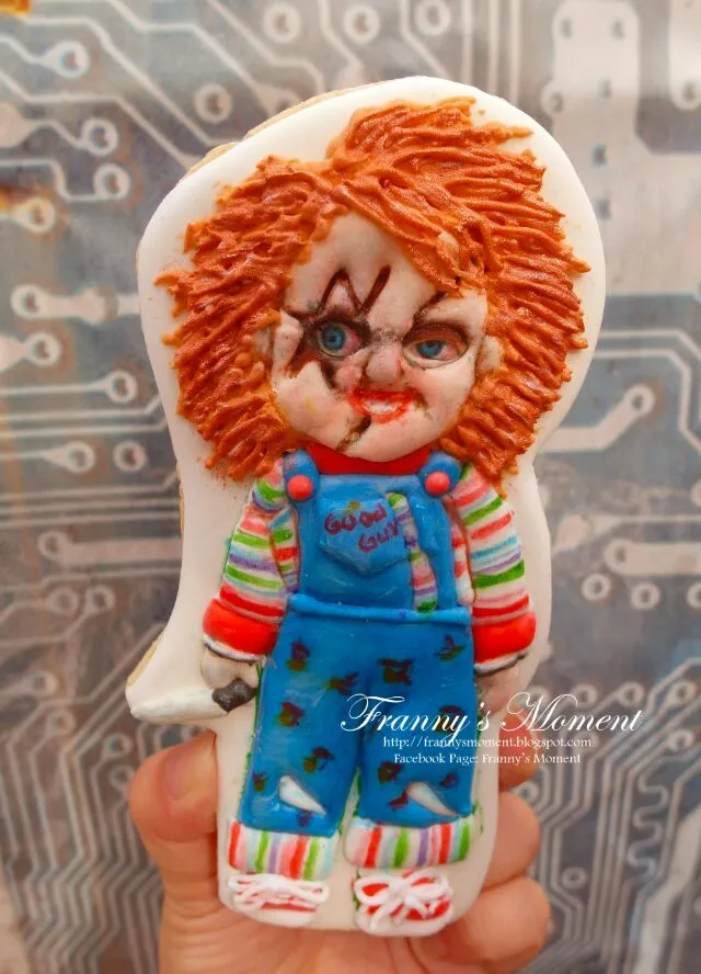 Chucky icing cookies|Frannyさん