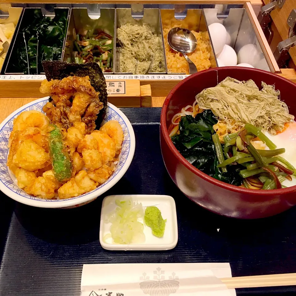 Snapdishの料理写真:東京で昼ごはん‼︎
#お昼ごはん #昼ごはん #ランチ #lunch #うどん #稲庭うどん #天丼 #COREDO室町|Yoshinobu Nakagawaさん