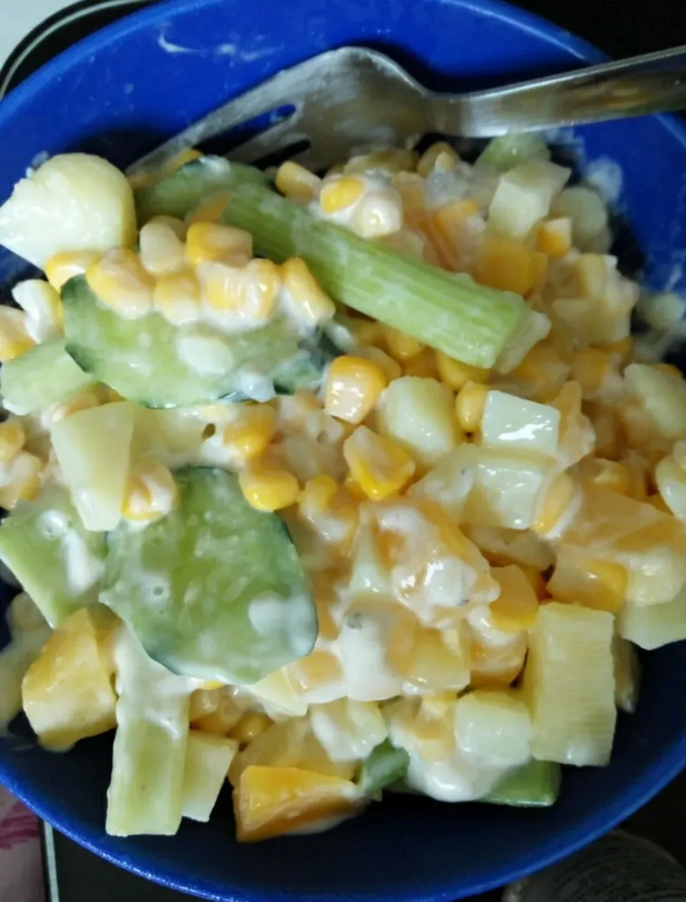 Cucumber, Pineapple, Mixed Fruit, Corn, Celery, Potato|Athenaさん