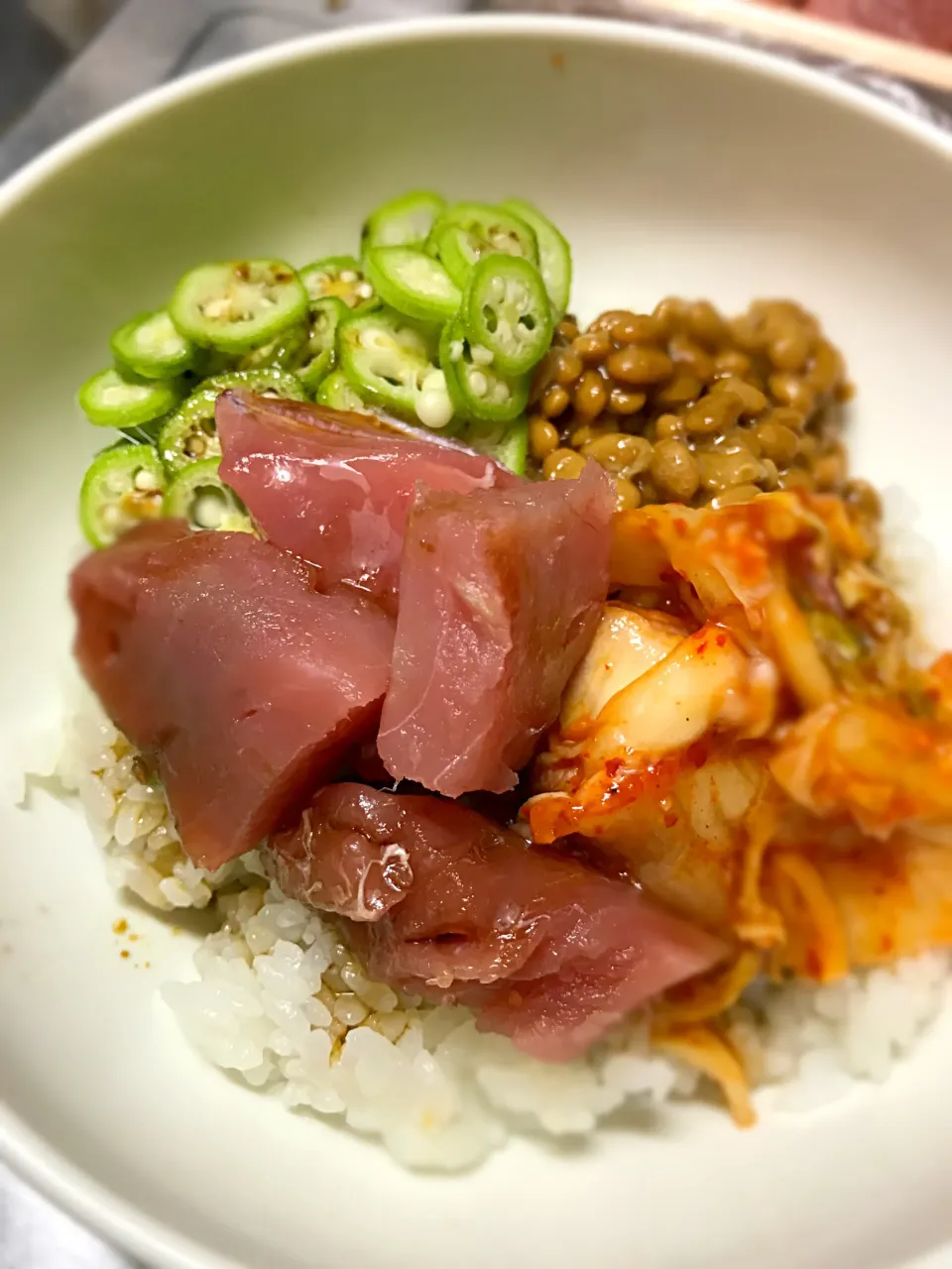 マグロのネバネバ丼|NANAさん