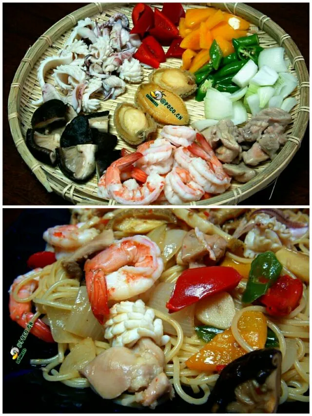 seafood fried noodle|steven z.y.さん