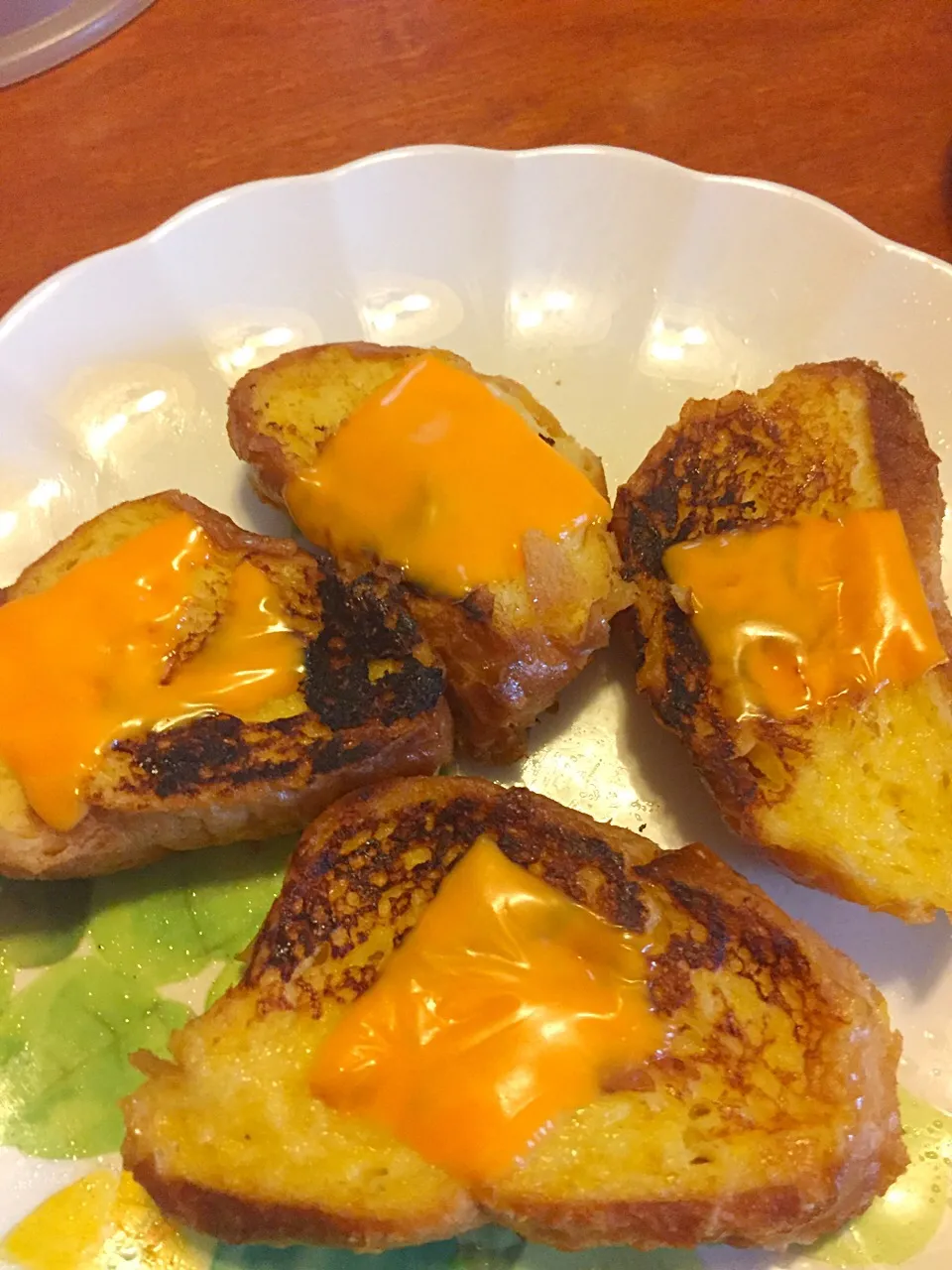 朝食 残りフランスパンのフレンチトースト|ゆかりすさん