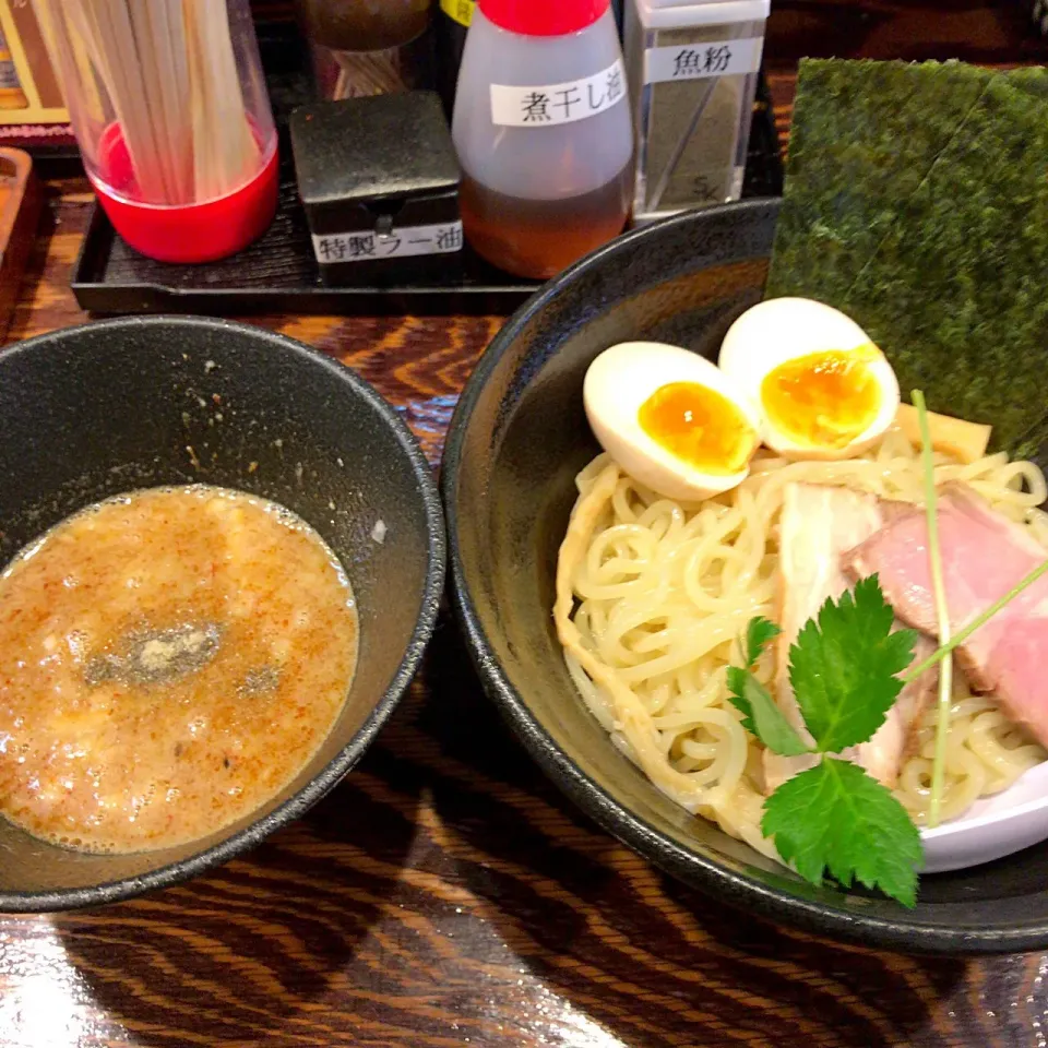 Snapdishの料理写真:超濃口煮干辛つけ麺(◍•ڡ•◍)❤|いつみさん