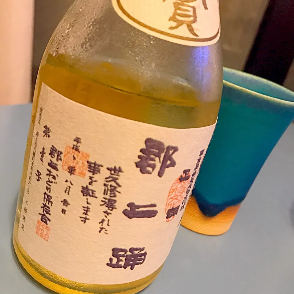 郡上踊 #日本酒 #おうち居酒屋|空飛ぶペンギンさん