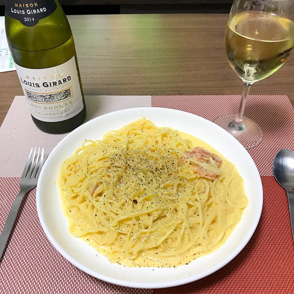 Snapdishの料理写真:久しぶりにカルボナーラ|Namihei Mutoさん