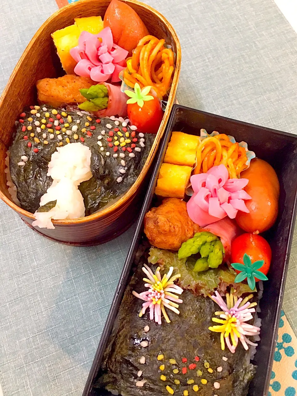 #スヌーピーと花火🎆お弁当 
#花火お弁当|Yuki Kawasumiさん