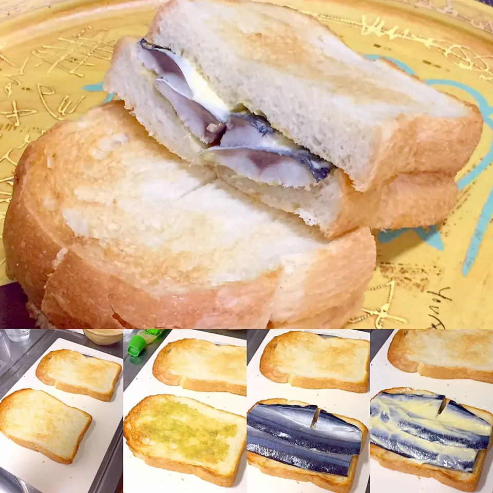 〆さんまのサンドイッチ!  (^-^)|Kei Satoさん