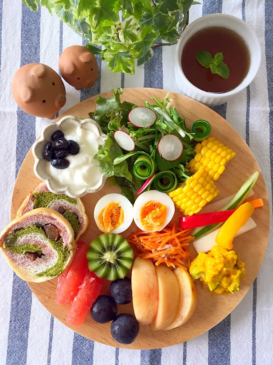 本日の朝ごはん☺︎|むーさん