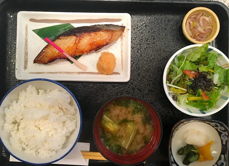 人形町魚久 銀ダラ定食|Junko Tominagaさん