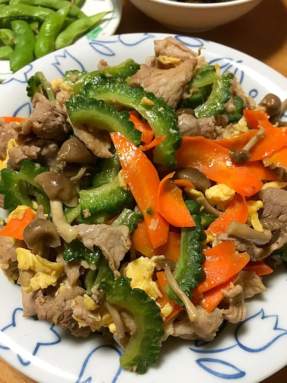 ゴーヤチャンプル～ 🍴冷蔵庫の残り野菜で😆|kiroさん