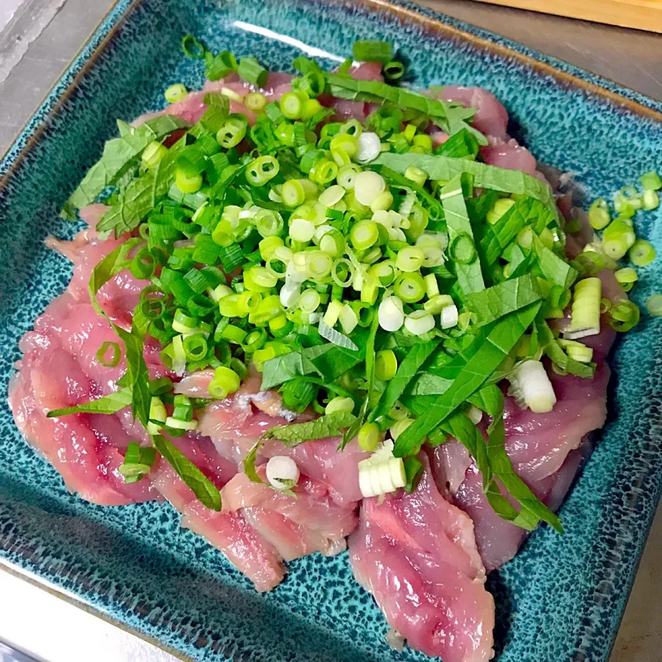 毎年恒例届きたて！新鮮さんまの刺身🐟|39biscuitさん