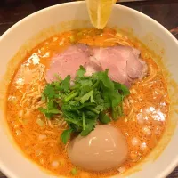 Snapdishの料理写真:真夏のパクチー坦々麺|Ritsuco_hanさん