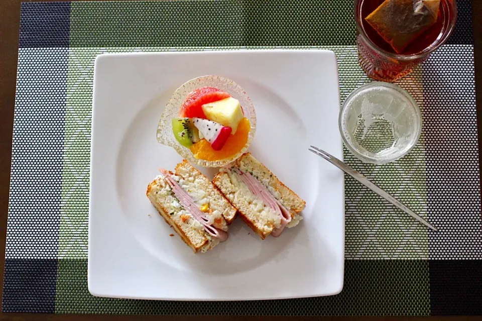 Snapdishの料理写真:今日の朝ごはん|sono.kさん