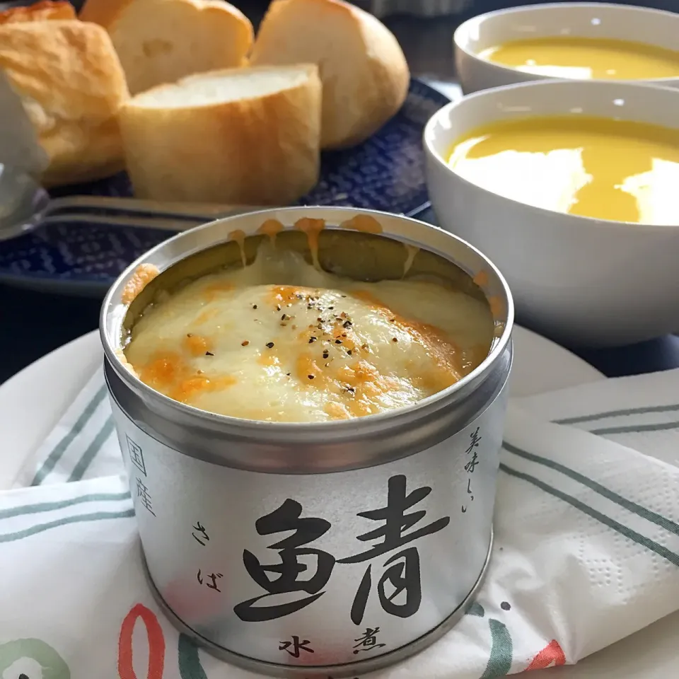 Snapdishの料理写真:鯖缶チーズ🧀 #鯖缶|ヨッチャンさん